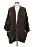 Moth 100% Polyester Brown Cardigan Size S - photo 1