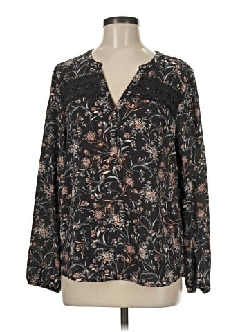 Maurices Long Sleeve Blouse (view 1)