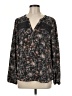 Maurices Black Long Sleeve Blouse Size M - photo 1