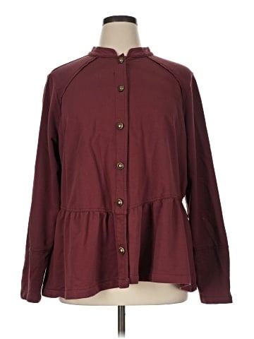 Maurices Long Sleeve Blouse (view 1)