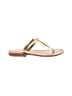 Lilly Pulitzer Gold Sandals Size 9 - photo 1