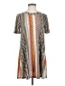 BCBGeneration Print Brown Casual Dress Size XS - photo 1