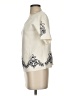 Ann Taylor Ivory Short Sleeve Top Size XS - photo 5