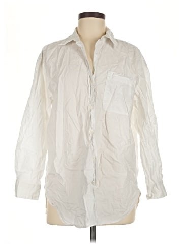 Banana Republic Factory Store Long Sleeve Button-Down Shirt (view 1)