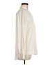 DKNY Ivory Long Sleeve Silk Top Size M - photo 4