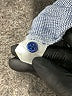 Zara TRF Blue Long Sleeve Button-Down Shirt Size S - photo 8