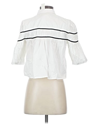 Maeve by Anthropologie 3/4 Sleeve Button-Down Shirt (view 2)
