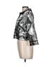 Fashion Nova Metallic Silver Raincoat Size L - photo 5