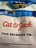 Cat & Jack Tropical Blue Snow Jacket 12-18 MO / 18 MO - photo 3