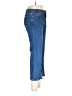 MICHAEL Michael Kors Chevron-herringbone Blue Jeans Size 8 - photo 4