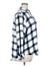 Lane Bryant Plaid Blue Long Sleeve Button-Down Shirt Size 18 - 20 Plus - photo 4