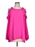 Umgee Pink 3/4 Sleeve Blouse Size L - photo 1
