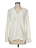 T Tahari Ivory Long Sleeve Blouse Size M - photo 1