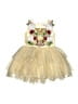 Halabaloo Gold Dress Size 6 - photo 1