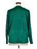 Ann Taylor 100% Polyester Green Long Sleeve Blouse Size XL - photo 2