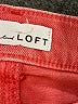 Ann Taylor LOFT Chevron-herringbone Pink Jeans Size 4 - photo 7