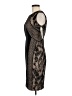 Joseph Ribkoff Animal Print Brown Cocktail Dress Size 6 - photo 5