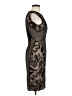 Joseph Ribkoff Animal Print Brown Cocktail Dress Size 6 - photo 4