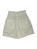 Zara Solid Green Khaki Shorts Size EU 32 / US 2 - photo 2