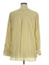 Talbots 100% Polyester Stripes Yellow 3/4 Sleeve Blouse Size XL - photo 2