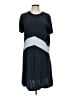 Rag & Bone Chevron-herringbone Blue Casual Dress Size L - photo 1
