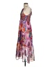 THML 100% Polyester Graphic Purple Cocktail Dress Size S - photo 5
