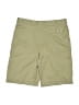 Under Armour 100% Polyester Solid Tan Green Khaki Shorts Size 14 - photo 2