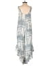 Japna 100% Rayon Tie-dye Gray Blue Jumpsuit Size XS - photo 2