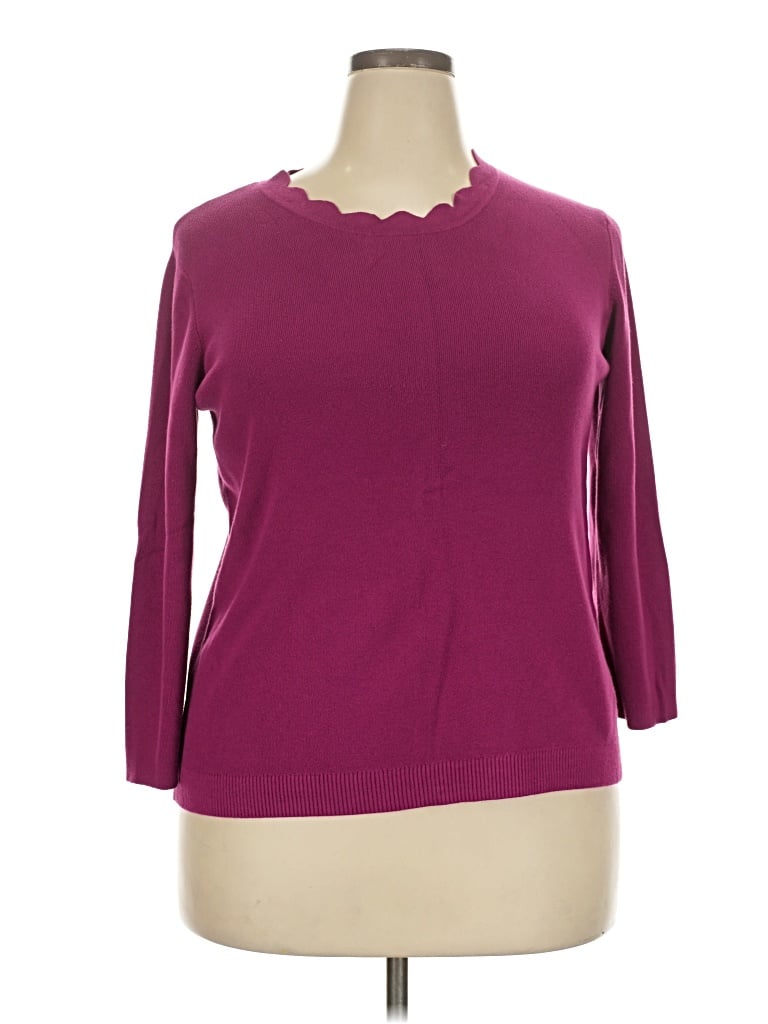 Pre-owned 41hawthorn Pullover Sweater In Purple