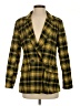Akira 100% Polyester Plaid Yellow Blazer Size S - photo 1