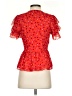 Madewell Red Short Sleeve Blouse Size 00 - photo 2