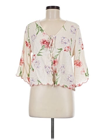 Laura Ashley 3/4 Sleeve Blouse (view 1)