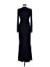 Betsy & Adam Black Cocktail Dress Size 4 - photo 2