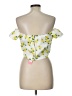 Chi Chi London 100% Polyester Yellow Sleeveless Blouse Size UK 16 / US 12 - photo 2