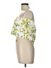 Chi Chi London 100% Polyester Yellow Sleeveless Blouse Size UK 16 / US 12 - photo 5