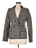 J.Crew 100% Polyester Houndstooth Brown Blazer Size 8 - photo 1