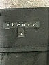 Theory Solid Black Wool Skirt Size 2 - photo 4
