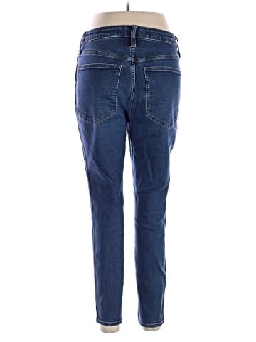 Madewell Curvy 10" High-Rise Roadtripper Authentic Skinny Jeans in Faulkner Wash (view 2)