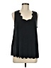 Eri + Ali Black Sleeveless Blouse Size M - photo 1