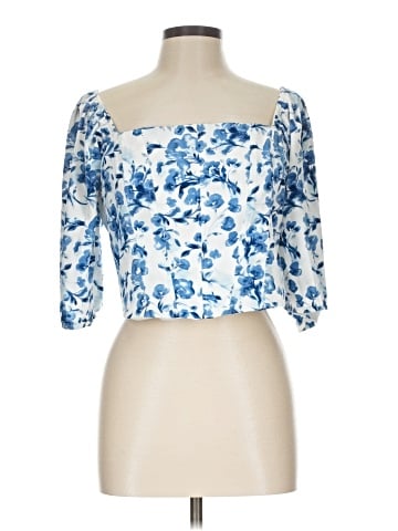 Abercrombie & Fitch 3/4 Sleeve Blouse (view 1)
