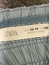 Zara Solid Blue Skirt Size 13 - 14 - photo 3