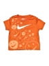 Nike 100% Polyester Orange Short Sleeve T-Shirt 12-18 MO / 18 MO - photo 1