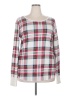 Old Navy Plaid White Pullover Sweater Size XXL (tall) - photo 1