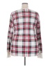 Old Navy Plaid White Pullover Sweater Size XXL (tall) - photo 2