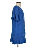 She + Sky 100% Polyester Blue Casual Dress Size S - photo 4