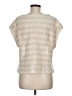 Judith March Ivory Short Sleeve Top Size M - photo 2