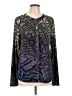 Dana Buchman Purple Long Sleeve Blouse Size L - photo 1