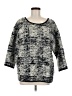 Hi-Line Tweed Gray Pullover Sweater Size M - photo 1