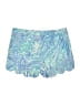 Lilly Pulitzer Paisley Blue Shorts Size 8 - photo 2