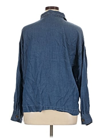 Ann Taylor Factory Long Sleeve Button-Down Shirt (view 2)